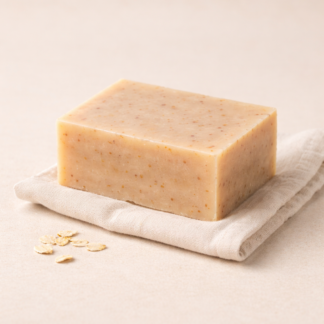 Savon solide visage Natureyl saponifié à froid – cosmétique naturel fabriqué en France